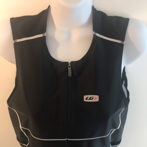 Louis Garneau Black Cyclist Tank Size Medium - Picture 4 of 10